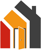 logo ACAHJ rouge orange noir sans ecriture